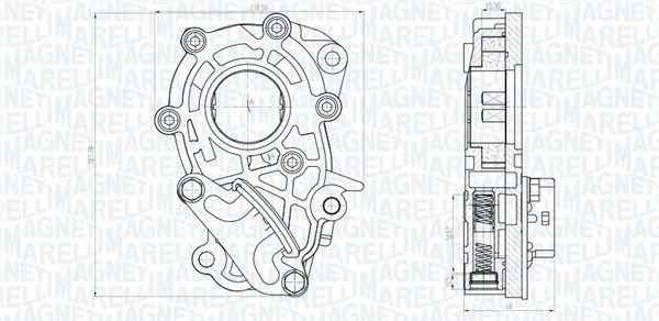 Помпа масляна Magneti Marelli 351516000106 ціна, від 58.11 USD